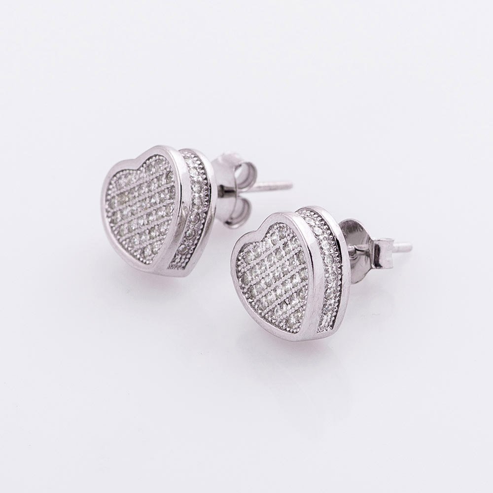 Срібні сережки з фіанітами 121661 Онікс