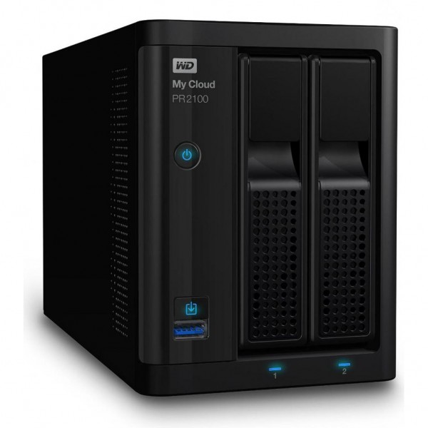 Мережеве сховище Western Digital My Cloud Pro Series PR2100 12TB WDBBCL0120JBK-EESN (F00147241)