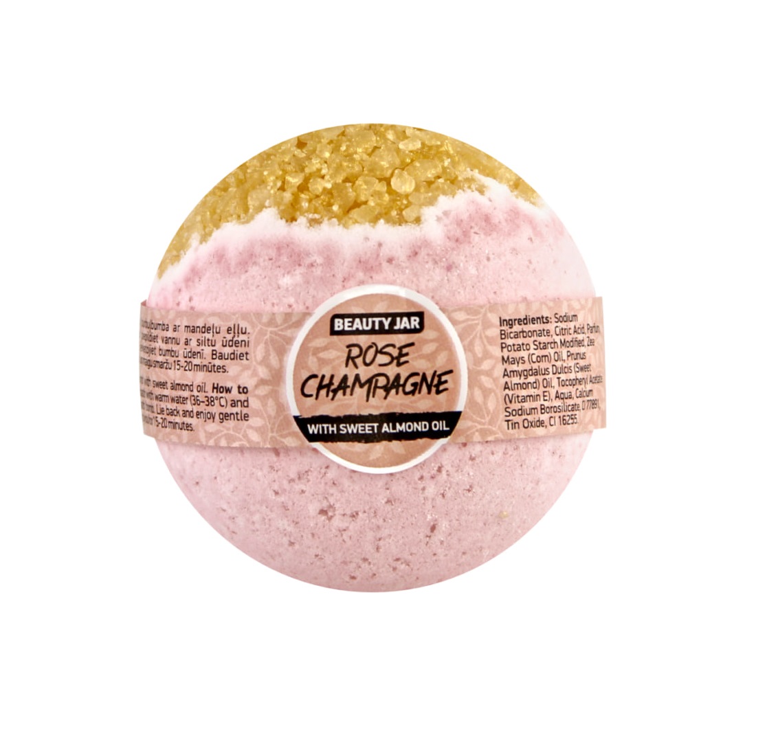 Бомбочка для ванной Rose Champagne Beauty Jar 150 г