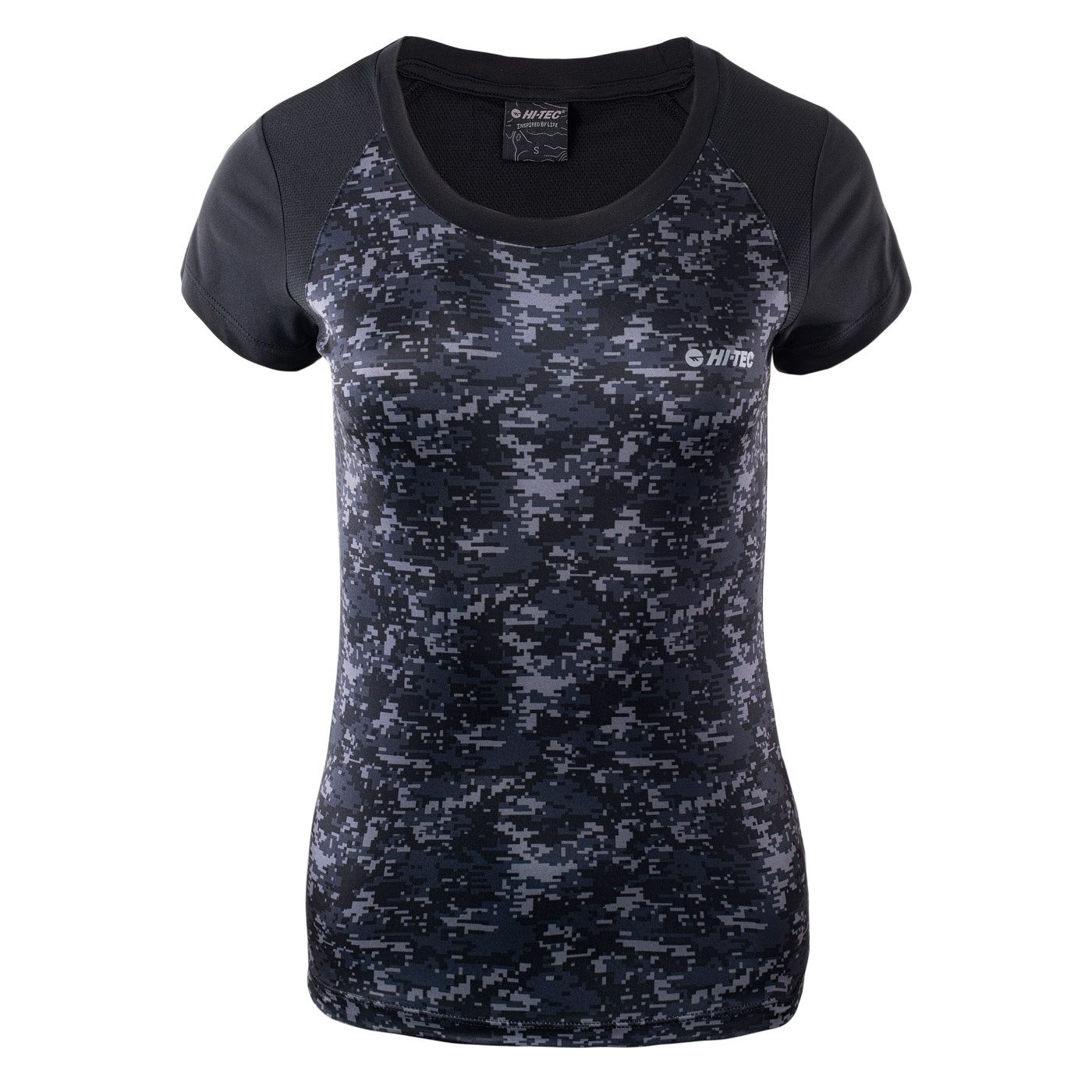 Футболка Hi-Tec Lady Abiha BLACK PATTERN M Чорний (HTLABHBK-M)