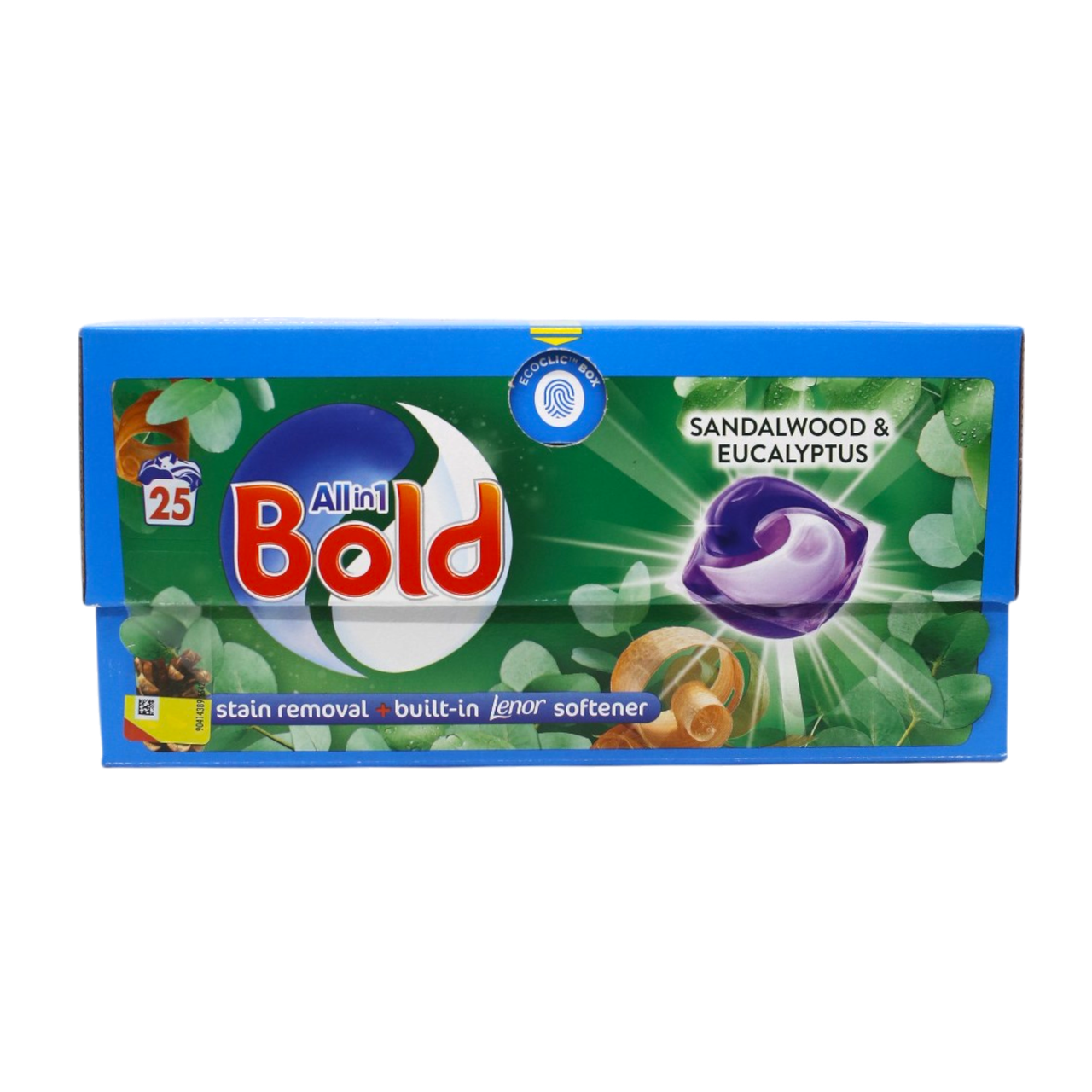 Гель-капсулы для стирки Bold All in 1 Sandal Wood&Eucalyptus 25 стирок