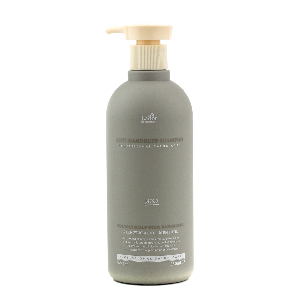 Слабокислотный шампунь от перхоти La'dor Anti Dandruff Shampoo 530 мл
