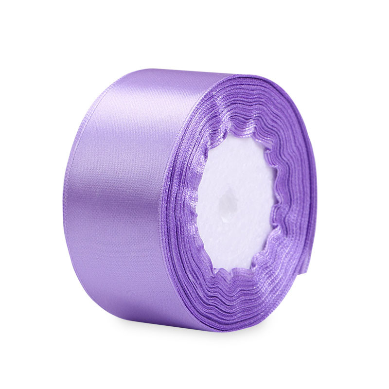 Лента декоративная для упаковки подарков Lesko 4 см Light Purple
