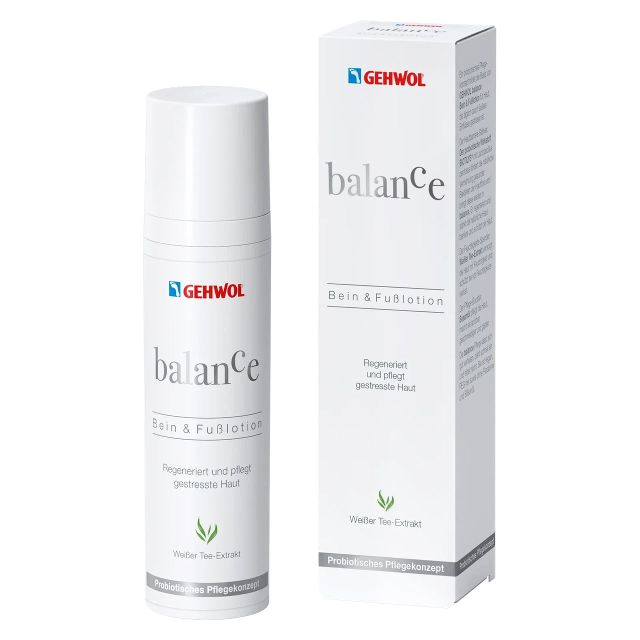 Лосьон для ног с пробиотиками Gehwol balance Leg & Footlotion 75 мл