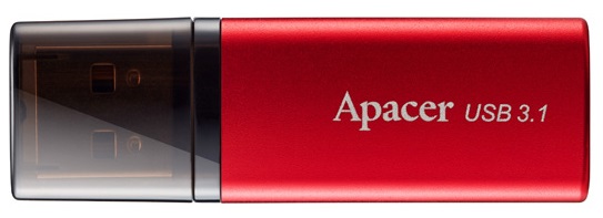 Flash Drive Apacer AH25B 128GB (AP128GAH25BR-1) Red (6470330)
