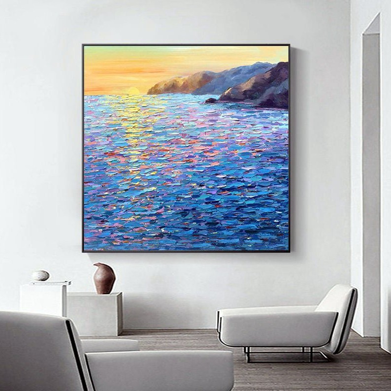Картина морський пейзаж ArtSale more0011 70 х 70 см