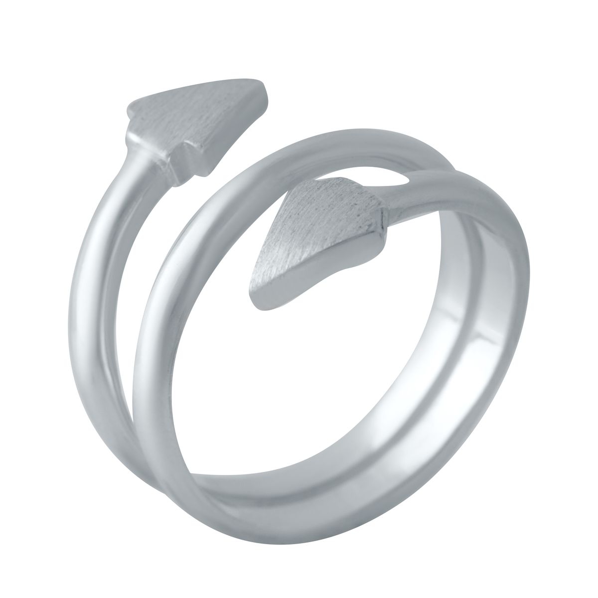 Серебряное кольцо SilverBreeze без камней 2016335 16.5 размер