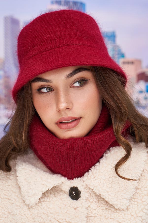 Модный молодежный комплект (4974/4961-77) Braxton 56-59 Бордовый