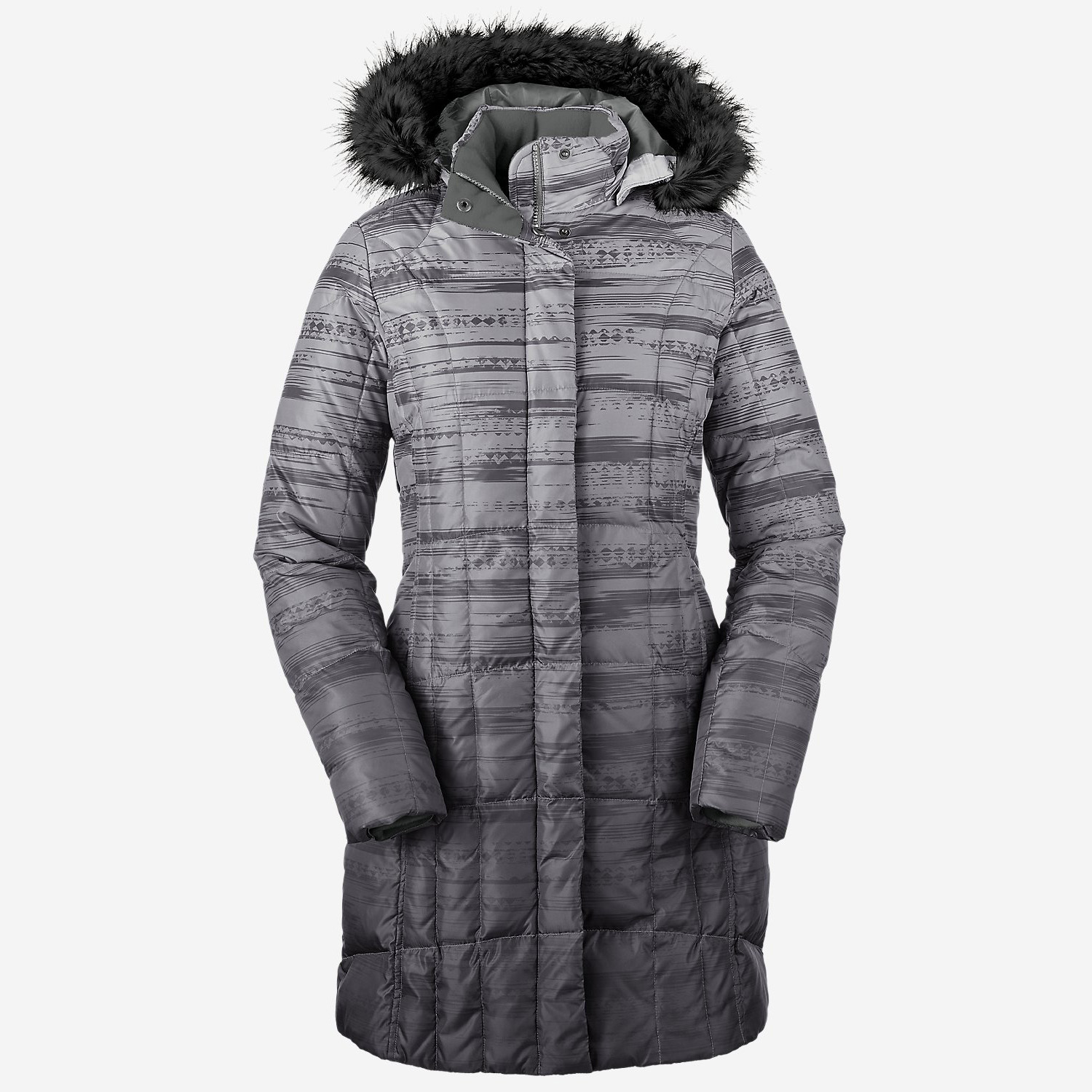 Парка Eddie Bauer Women Lodge Down XS Серый (7494CD)