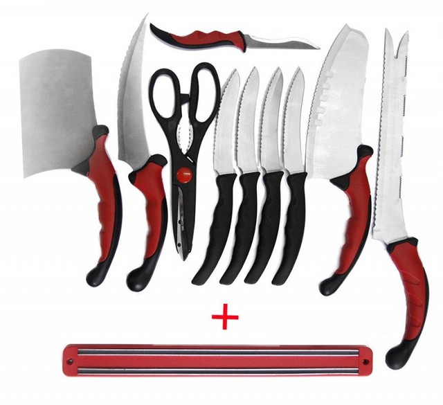 Набір кухонних ножів Contour Pro Knives 10+1 (R0121)