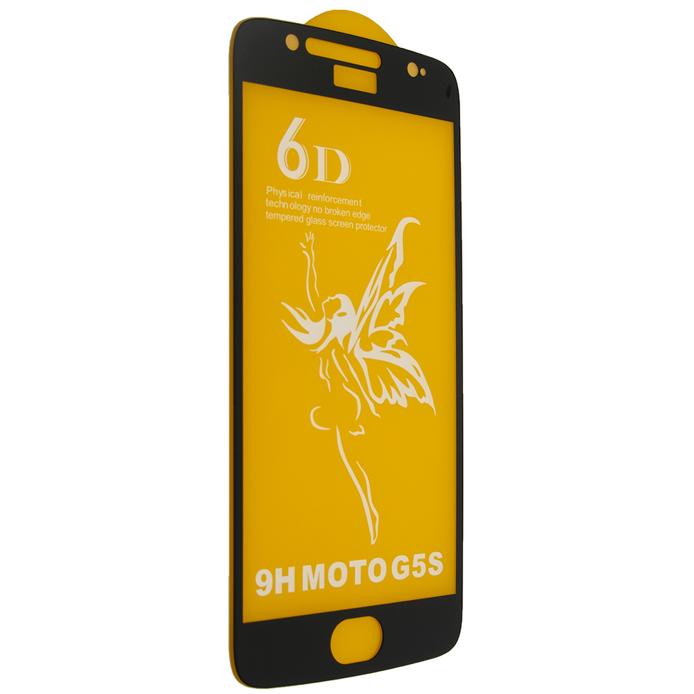 Захисне скло 6D Premium Glass 9H Full Glue для Motorola G6 XT1925 Black (00005840)
