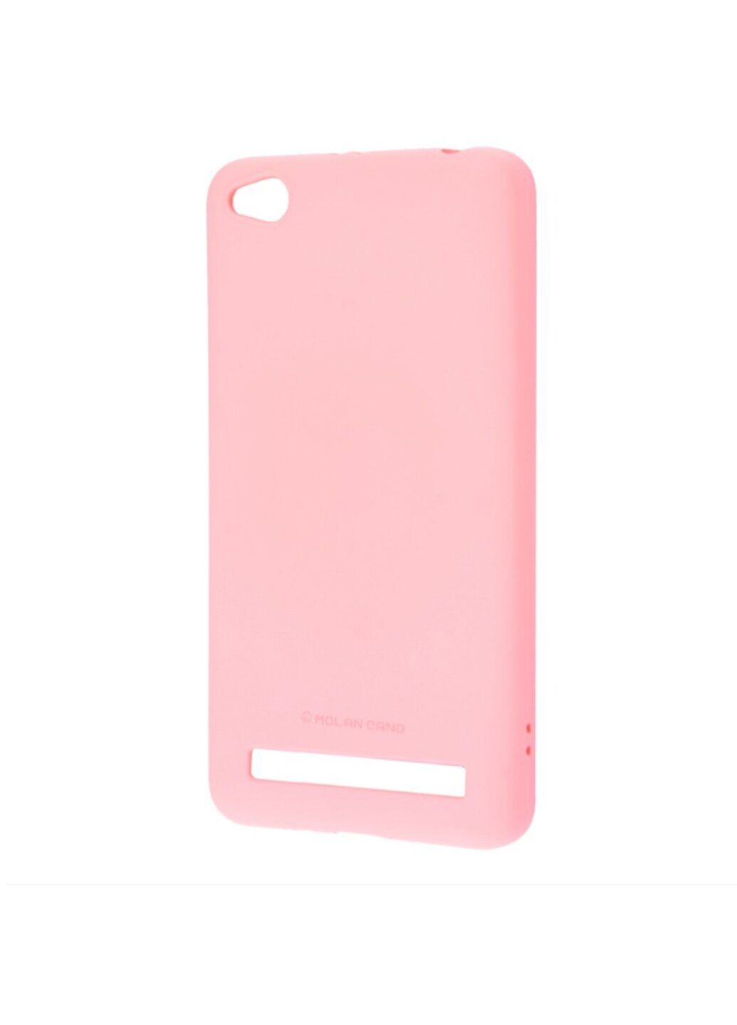 Чохол силіконовий Hana Molan Cano щільний для Xiaomi Redmi 5A рожевий Pink
