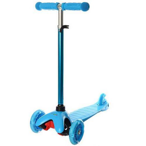 Дитячий самокат триколісний iTrike BB 3-013-4-H Blue (005802)