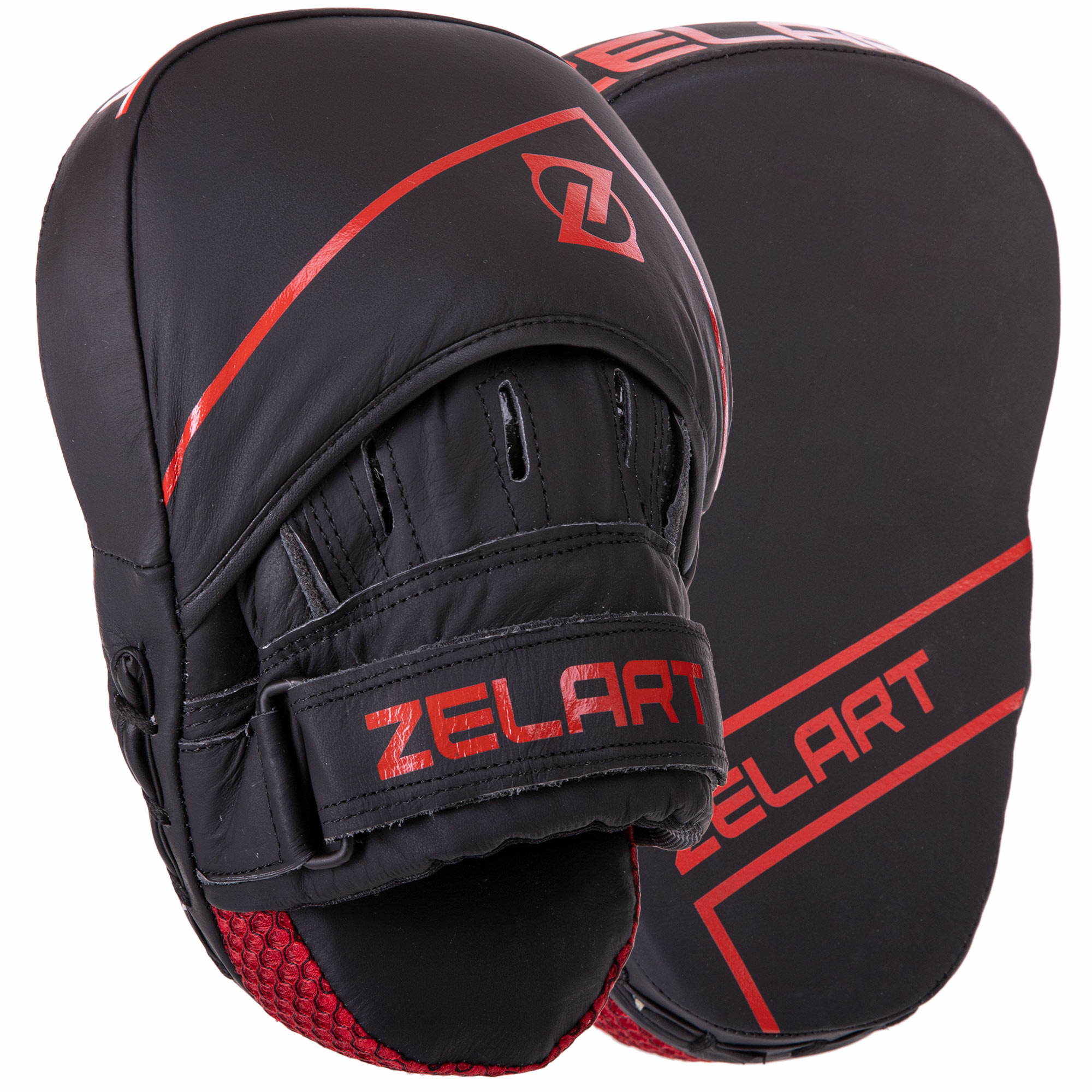 Лапа Изогнутая Zelart VL-3148 25x18x5см Черный-красный