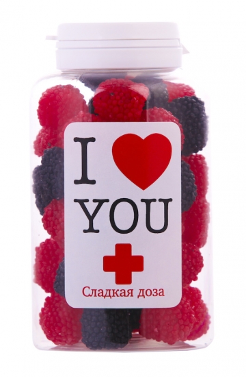 Цукерки желейні Солодка доза Я люблю тебе (104507g)
