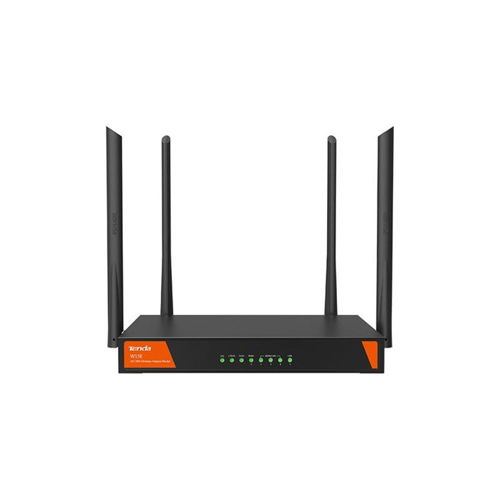 Wi-Fi маршрутизатор TENDA W15E  AC1200