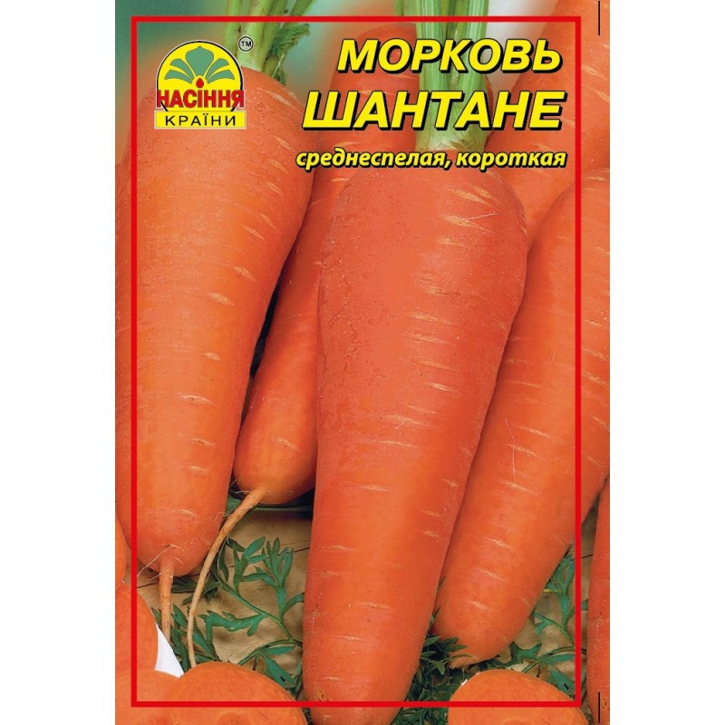 Насіння моркви Насіння країни Шантане 0,5 кг