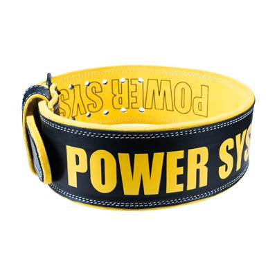 Пояс для важкої атлетики Power System Beast PS-3830 M Black/Yellow