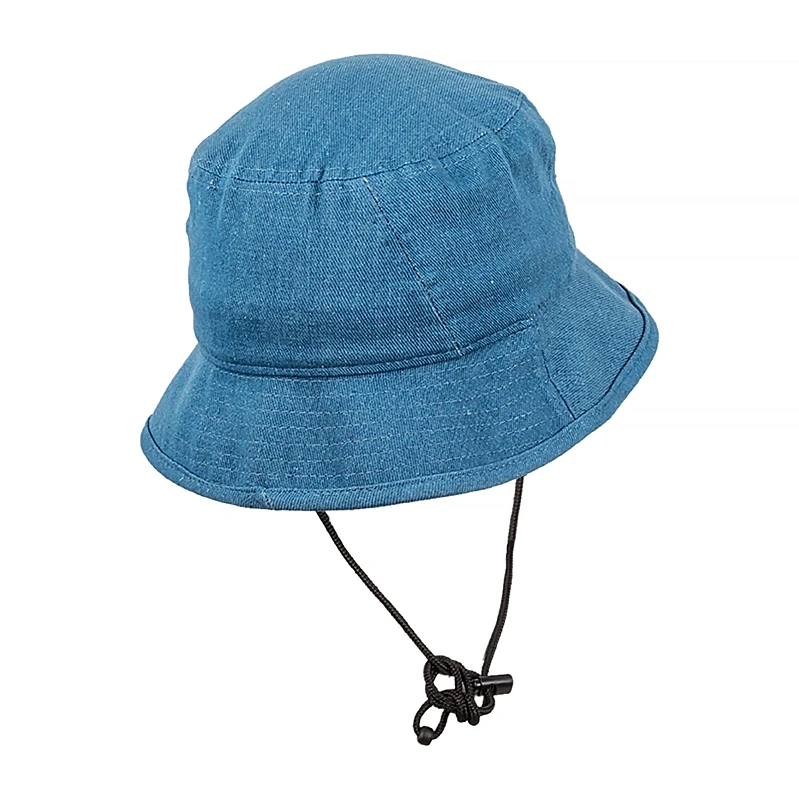 Панама New Era Wash Denim Bucket Голубой S (60112736 S)