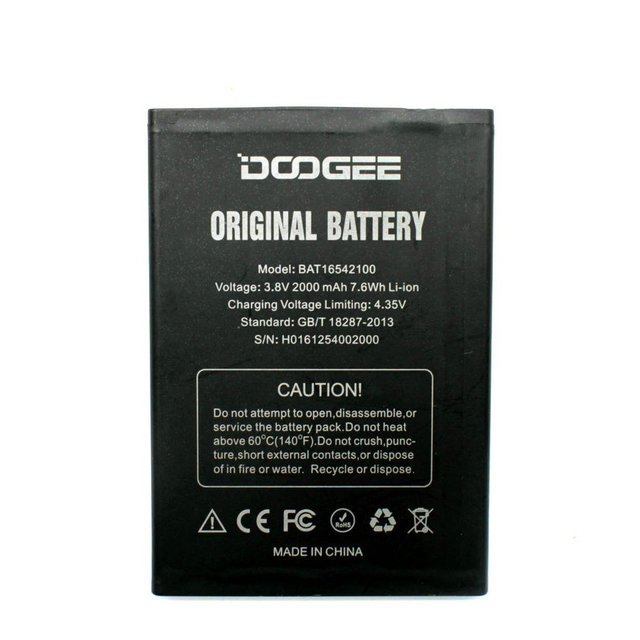 Акумулятор Doogee X9 Mini 2000 mAh (03587)