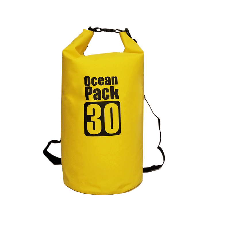 Водонепроникний рюкзак/гермомішок із шлейкою на плече Ocean Pack 30 л Yellow (553582153120)
