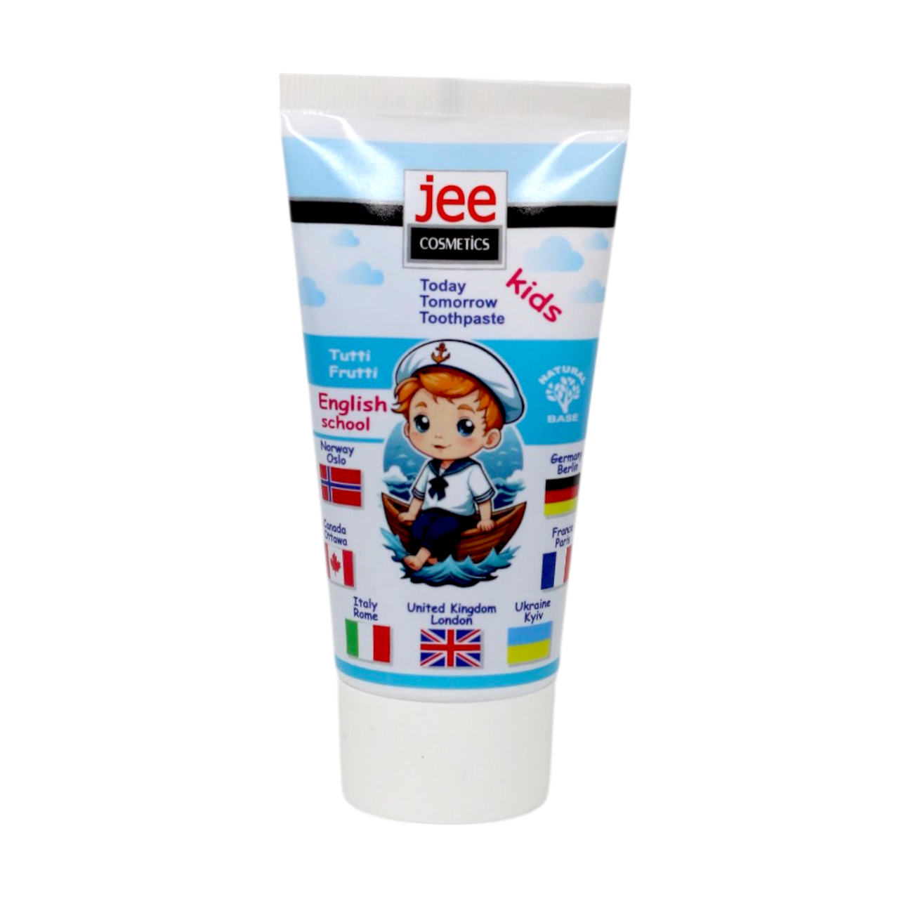 Детская зубная паста Jee Cosmetics Тутти-фрутти 50 мл