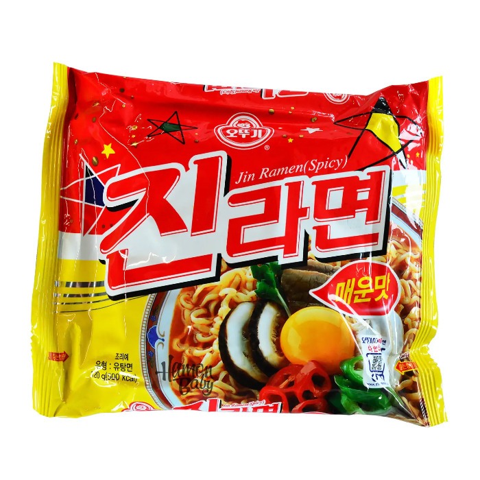 Лапша Рамен Джин Спайсі Jin Ramen Spicy 120г (20834)