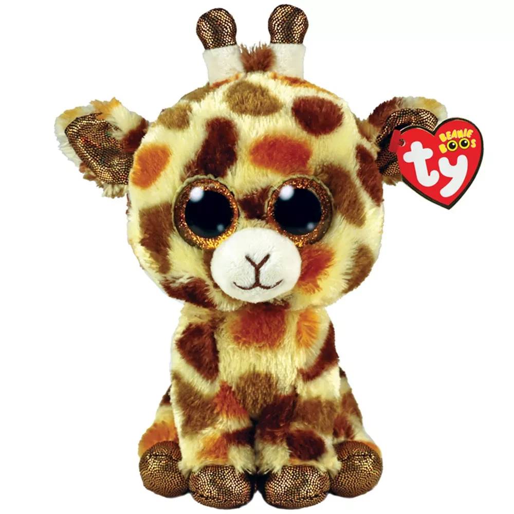 М'яка іграшка TY beanie boos жираф stilts 15 см (36394) (008421363940)
