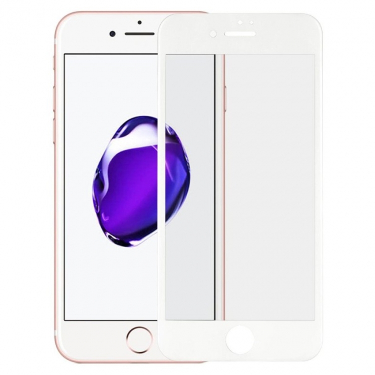Защитное стекло Full Glue Full Screen Glass для Apple iPhone 8 White (PG-000604)