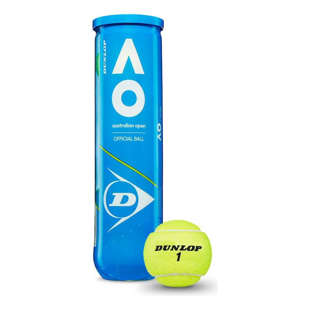 Тенісні м'ячі Dunlop Australian Open 4 ball (8529)