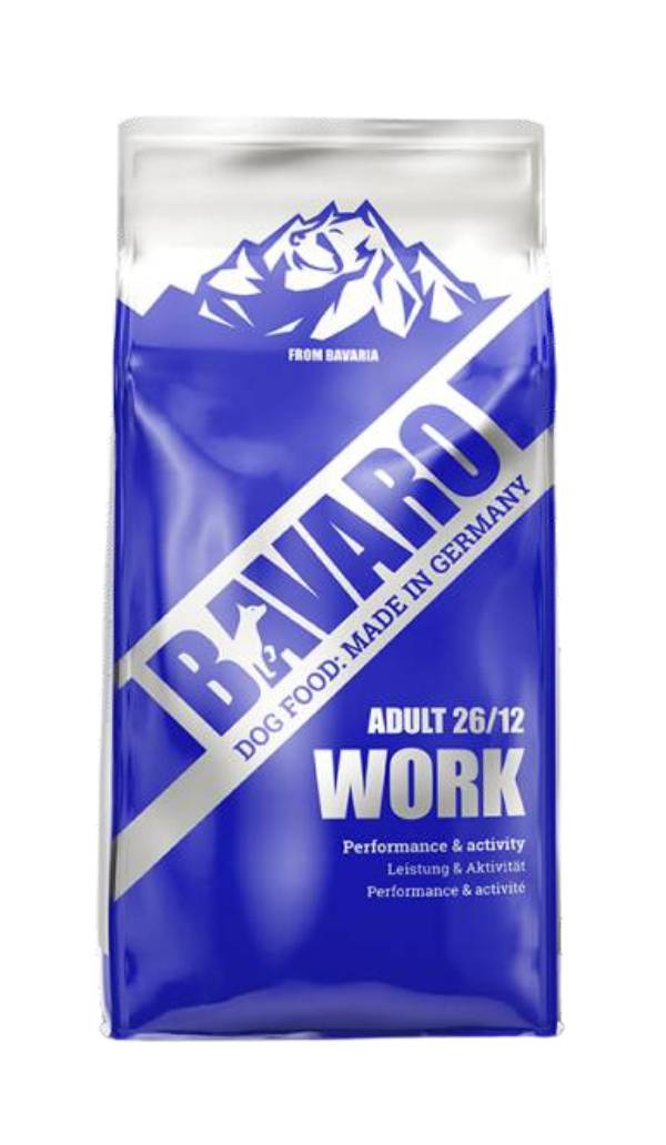 Корм для собак BAVARO Work 26/12 (Баваро Ворк) 18 кг