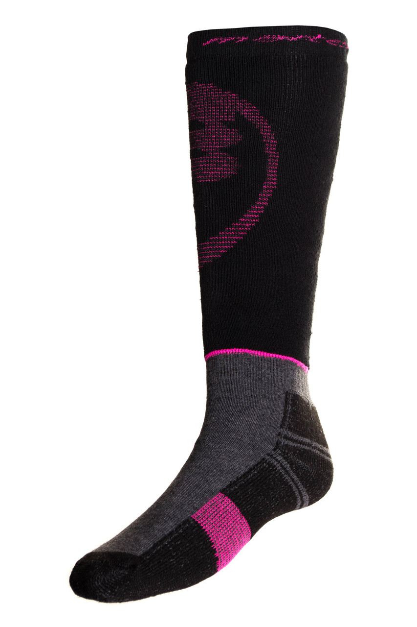 Шкарпетки лижні Martes high black-pink 35-38 (hub_unJz99553)