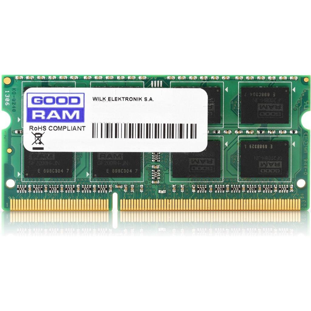 Оперативная память для ноутбука SoDIMM DDR3L 4GB 1600 MHz GOODRAM (GR1600S3V64L11S/4G)