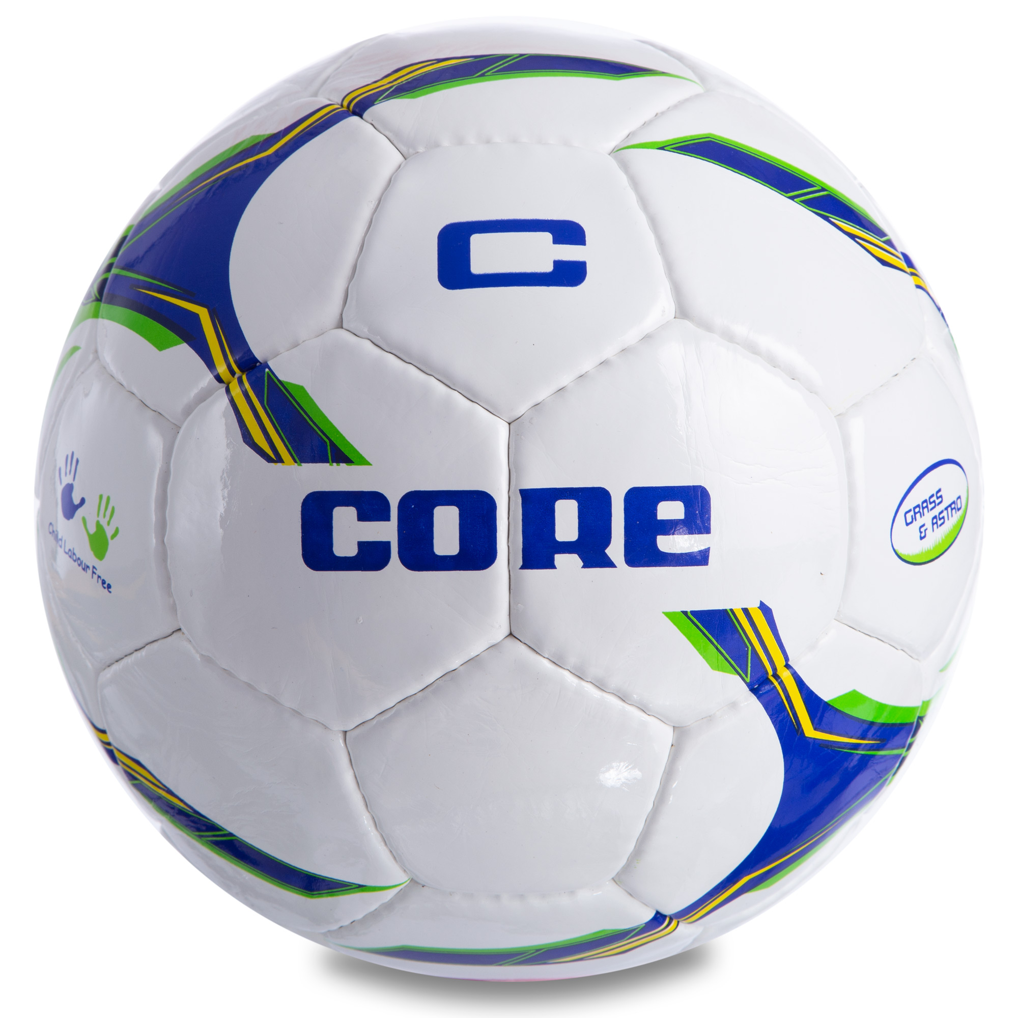 Мяч футбольный №5 planeta-sport SHINY CORE FIGHTER CR-028