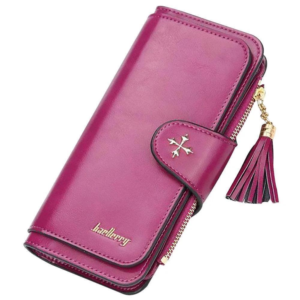 Жіночий гаманець Baellerry N2341 Пурпуровий (101072)