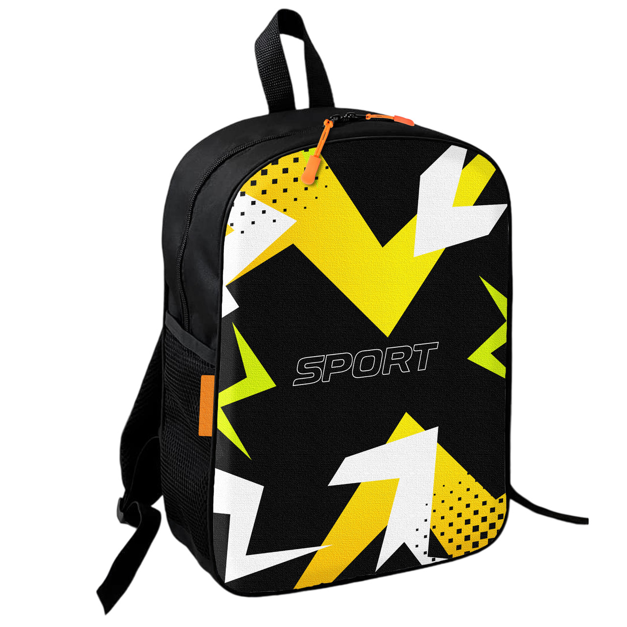 Дитячий шкільний рюкзак Sport 36×27×13 см, водонепроникний, з принтом
