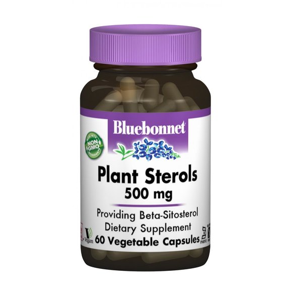 Комплекс для профилактики давления и кровообращения Bluebonnet Nutrition Plant Sterols 500 mg 60 Caps