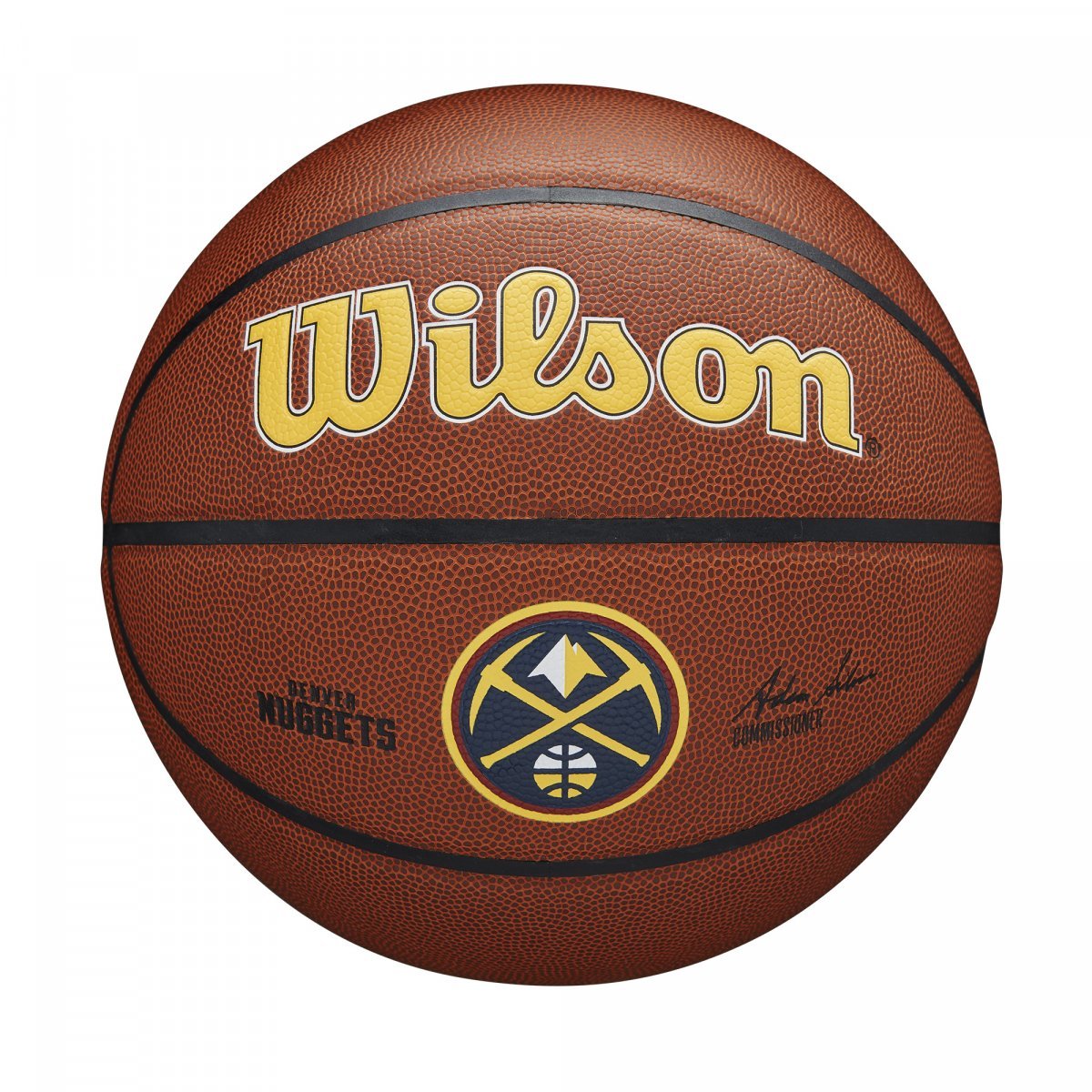 М'яч баскетбольний Wilson NBA TEAM ALLIANCE BSKT DEN NUGGETS 295 SZ7