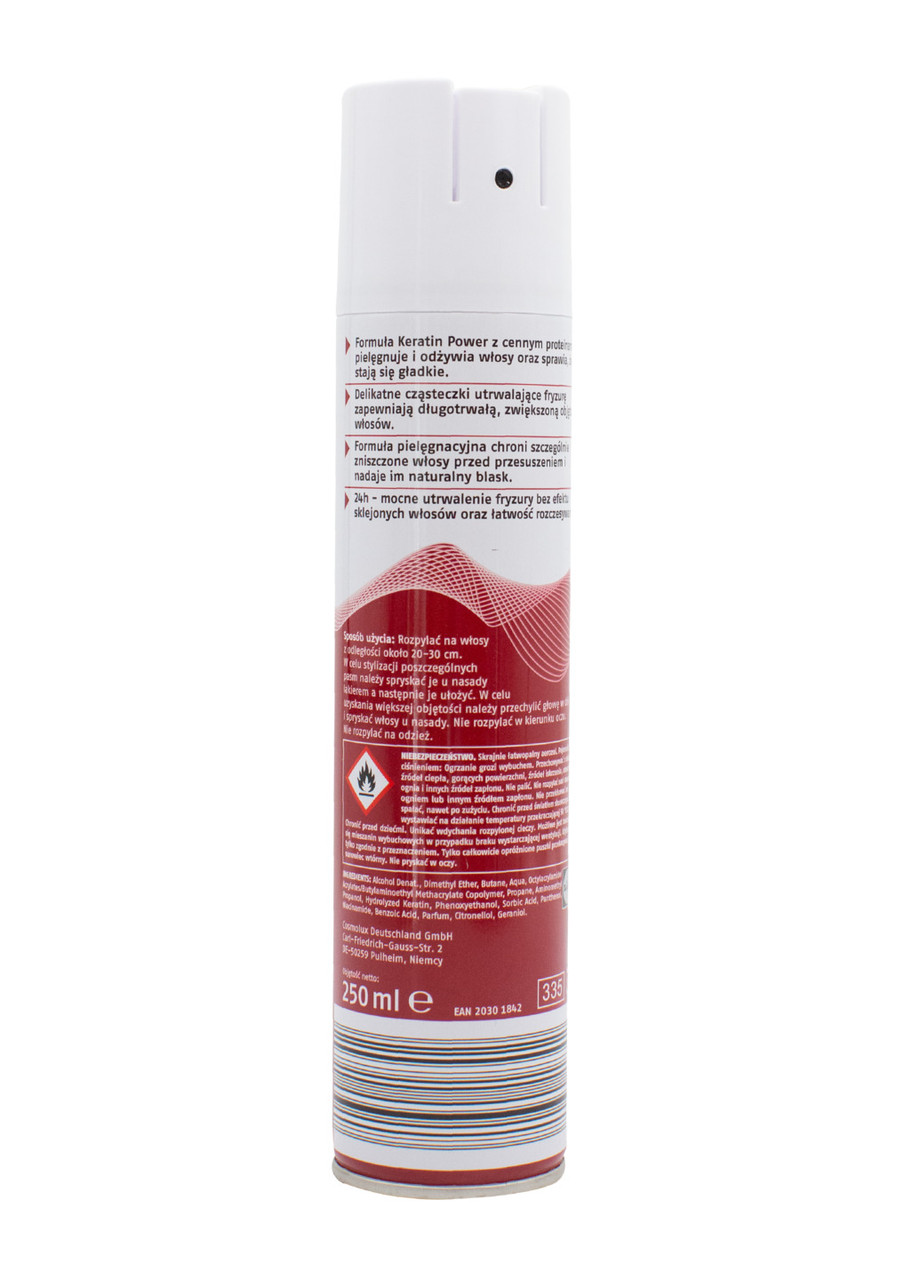 Лак для укладки волос Cien Keratin 250 мл 3