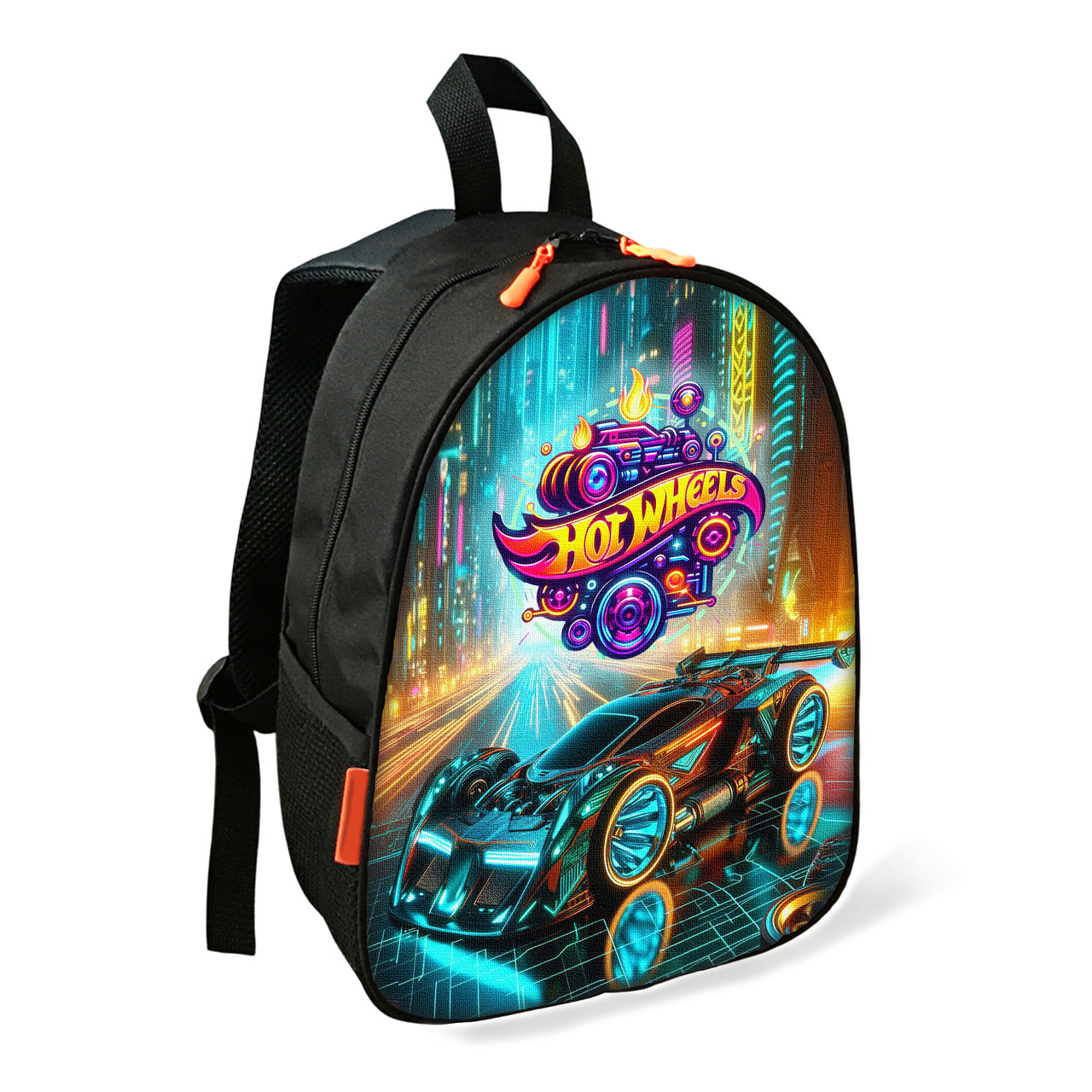 Дитячий шкільний рюкзак Hot Wheels 34×27×13 см, водонепроникний — арт. 2667887296