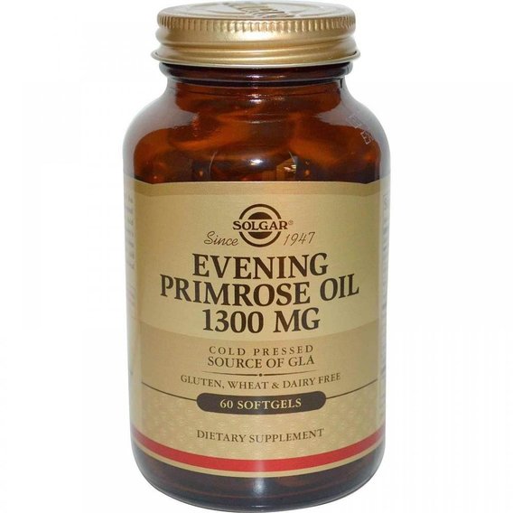 Масло вечерней примулы Solgar Evening Primrose Oil 1300 mg 60 Softgels