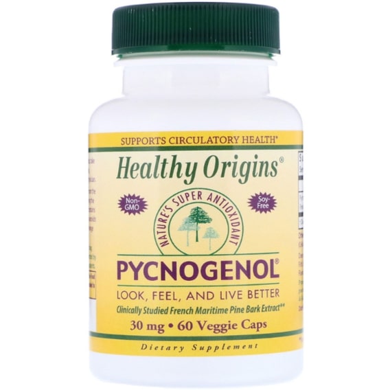 Пикногенол Healthy Origins Pycnogenol 30 mg 60 Veg Caps HOG-41354