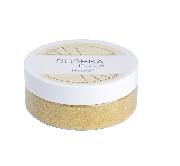 Сахарно-солевой скраб Citrus boom Dushka 200 г