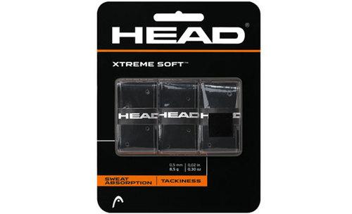 Обмотки HEAD XtremeSoft Overgrips 3 шт Black (8317138)