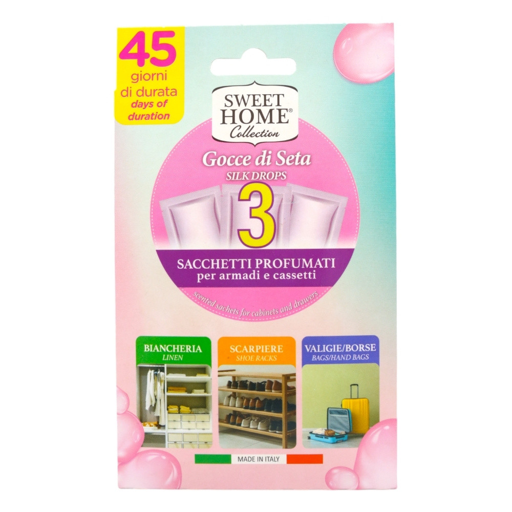Ароматизатор для шкафа Sweet Home Нежность Шелка в пластинах 3 шт