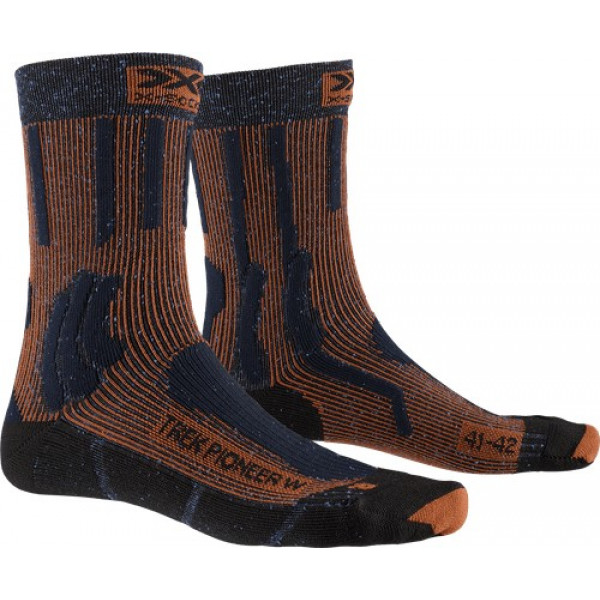 Шкарпетки X-Socks Trek Pioneer Women 35-36 Чорний/Помаранчевий (1068-XS-TS09S19W 35-36 A0)