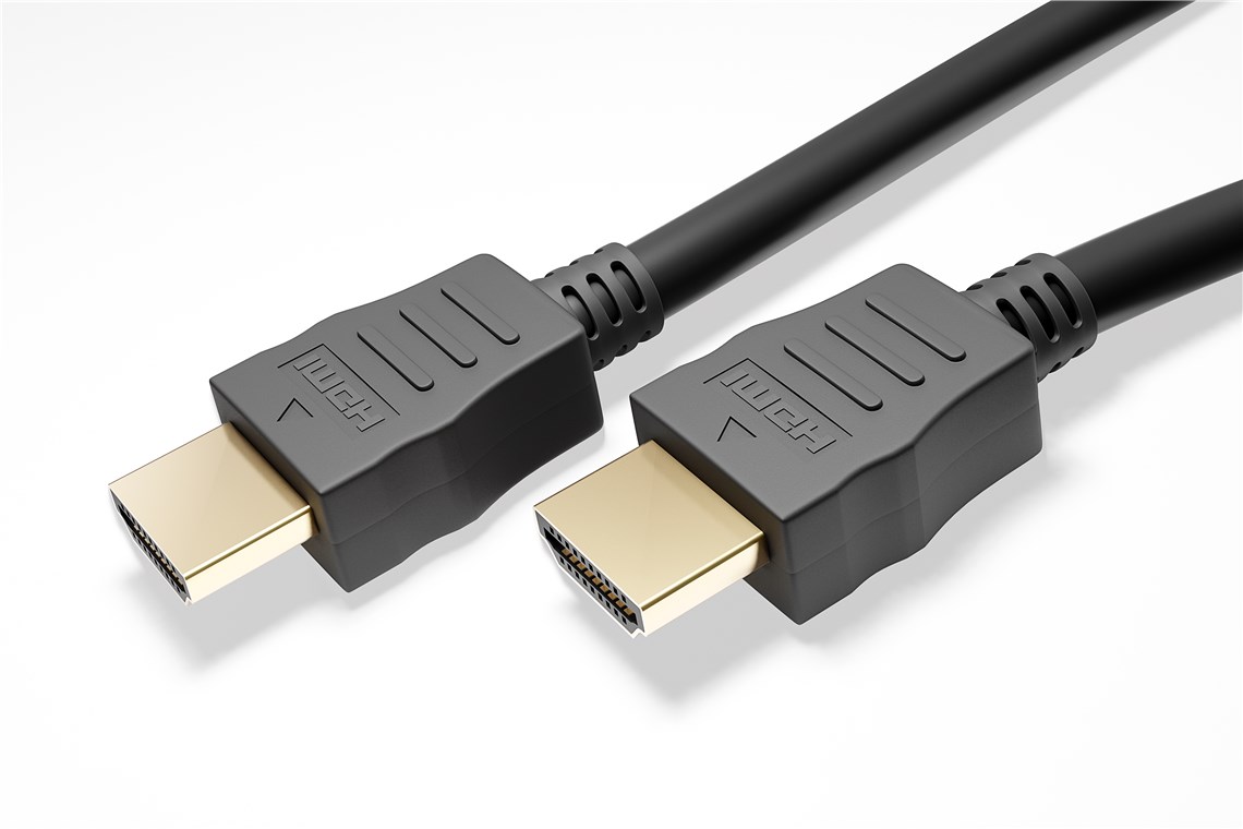 Кабель Goobay HDMI M/M 0.5m HS+HEC+eARC 8K@60Hz v2.1 HDR Cu Черный (75.05.8267)