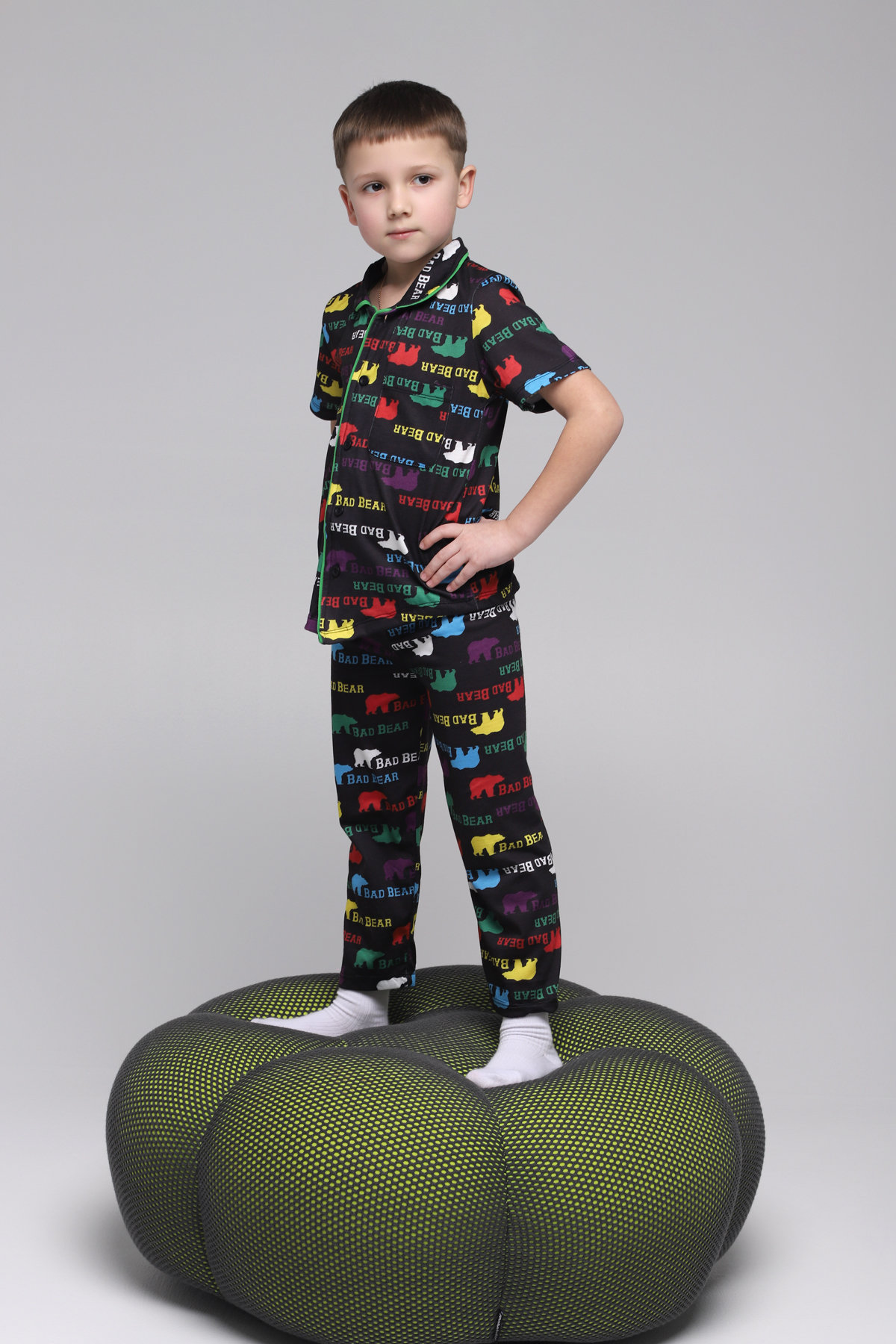 Пижама для мальчика Teknur 45626 152-158 см Разноцветный (2000989497769)
