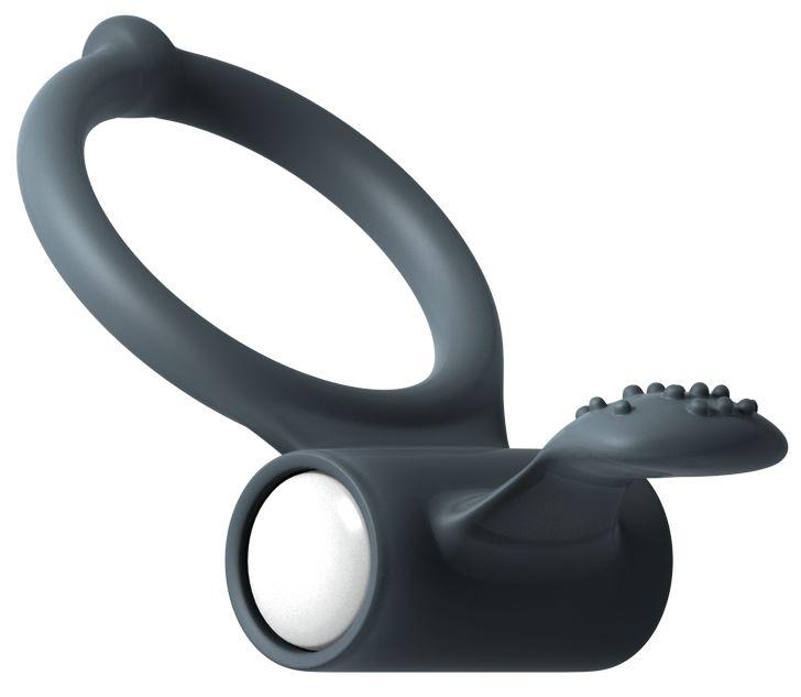Ерекційне кільце Dorcel Power Clit Black V2 з вібрацією (MD1410)