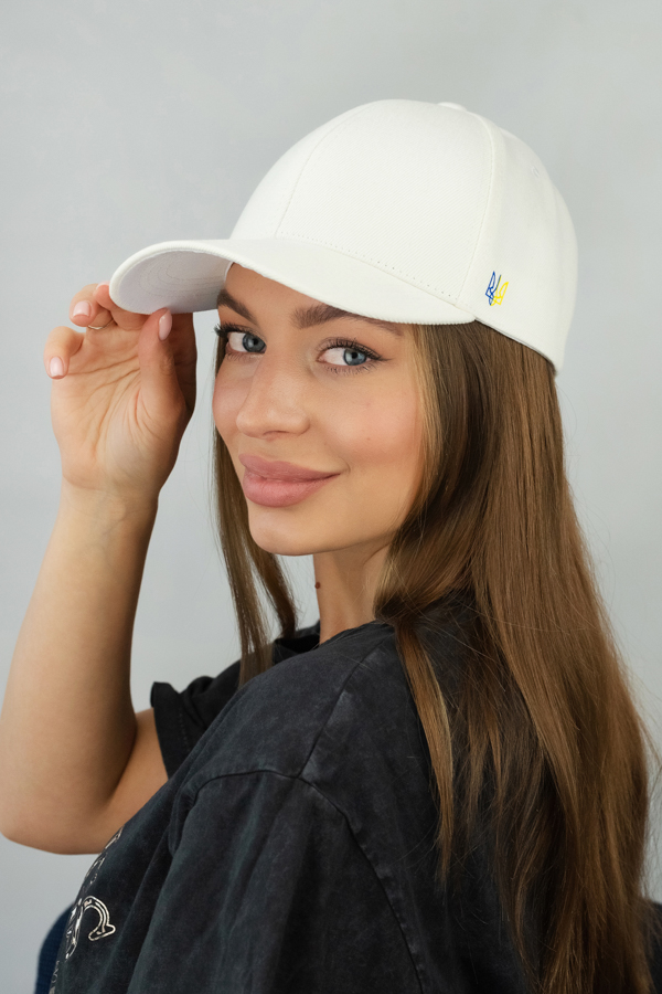 Бейсболка унісекс Braxton Патріотична 59261 56-60 Білий (59263)